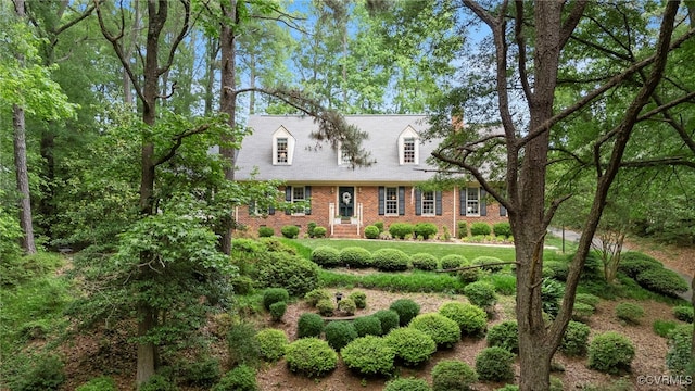 7290 Hill View Dr, Mechanicsville, VA 23111 - cape cod home featuring brick siding