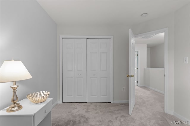 11441 Alder Glen Way, Glen Allen, VA 23059 - bedroom featuring light colored carpet, a closet, and baseboards