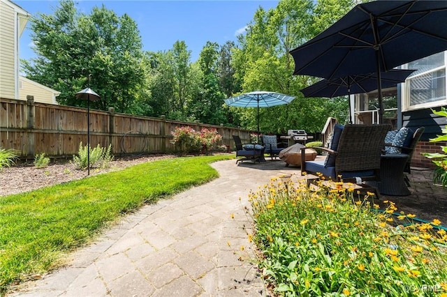 11602 Hardwood Dr, Midlothian, VA 23114 - view of patio / terrace featuring fence