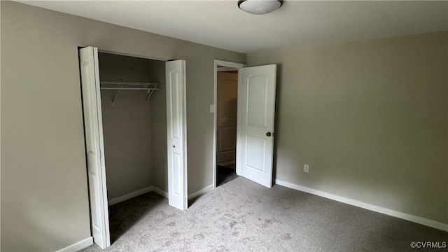 110 Carbe Ct, Richmond, VA 23236 - unfurnished bedroom with carpet flooring, baseboards, and a closet
