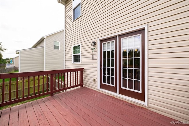 8421 Eden St, Henrico, VA 23228 - view of wooden deck