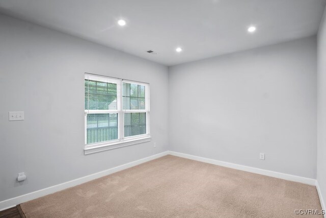 8136 Fedora Dr, Chesterfield, VA 23838 - carpeted empty room featuring recessed lighting and baseboards