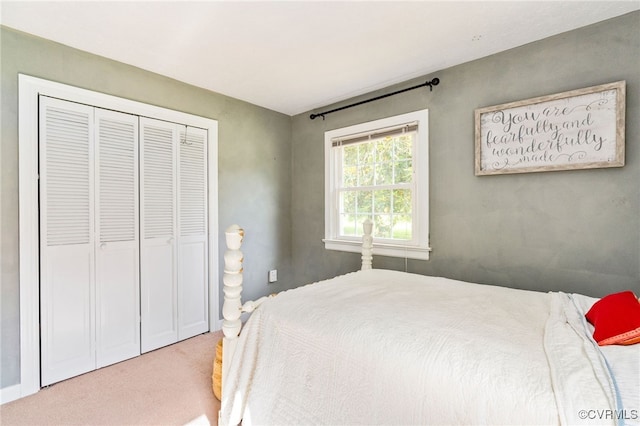 12387 Hanover Courthouse Rd, Hanover, VA 23069 - bedroom with carpet floors and a closet