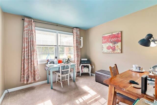 12387 Hanover Courthouse Rd, Hanover, VA 23069 - home office with baseboards and carpet floors