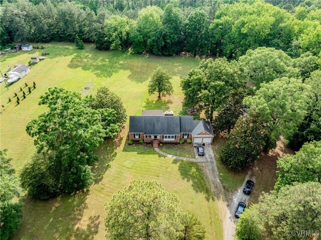 12387 Hanover Courthouse Rd, Hanover, VA 23069 - overview of rural landscape