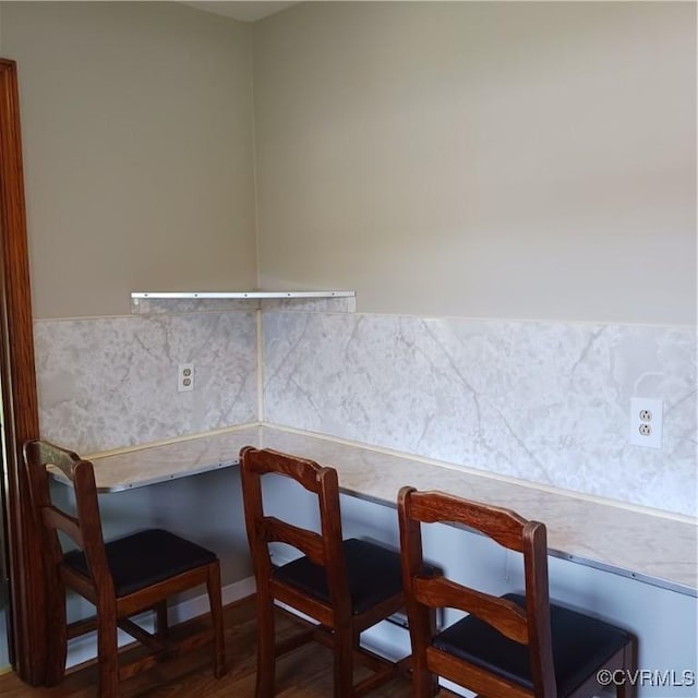 4846 Stanley Dr, Chesterfield, VA 23234 - dining space with wood finished floors