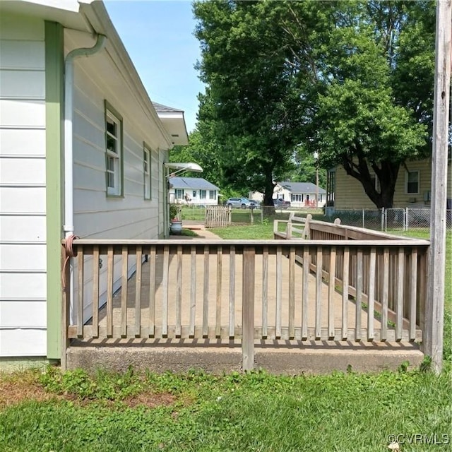 4846 Stanley Dr, Chesterfield, VA 23234 - view of wooden terrace