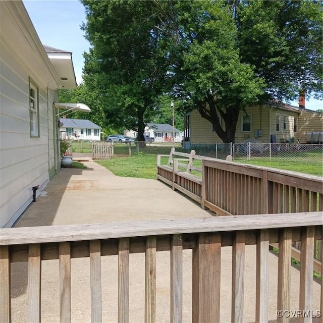 4846 Stanley Dr, Chesterfield, VA 23234 - view of patio / terrace with a deck