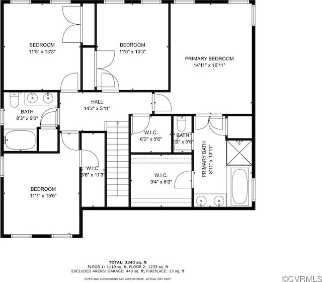 5681 Saint Leger Dr, Providence Forge, VA 23140 - property floor plan