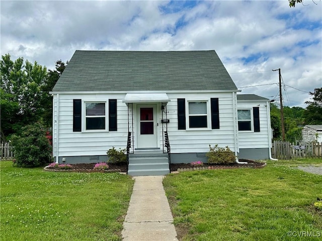 2404 Parrish St, Henrico, VA 23231 - new england style home with crawl space and roof with shingles