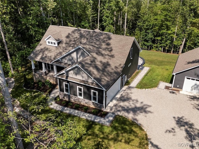 1280 Mill Quarter Rd, Powhatan, VA 23139 - view of subject property featuring a forest