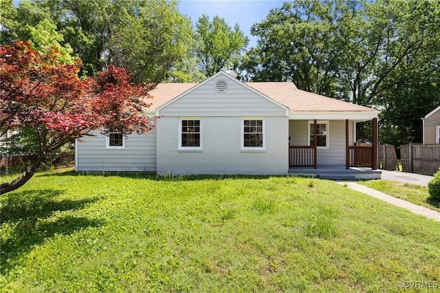3507 Howard Rd, Henrico, VA 23223 - view of front of home with a porch