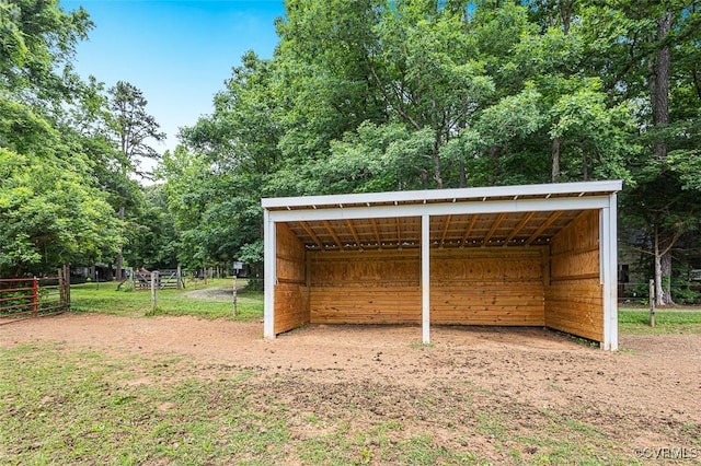 15019 Quaker Church Rd, Montpelier, VA 23192 - view of outdoor structure with a detached carport