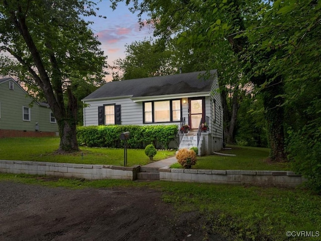 2201 Cheatham St, Richmond, VA 23234 - view of front of property with a front lawn