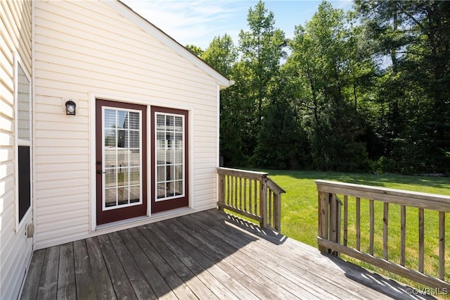 9006 Proctors Run Ct, Chesterfield, VA 23237 - deck with a lawn