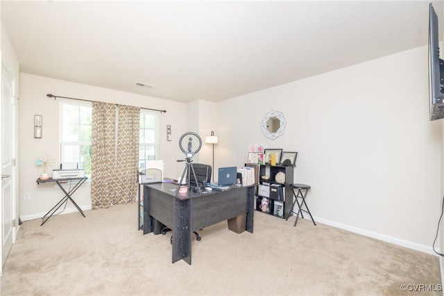 9006 Proctors Run Ct, Chesterfield, VA 23237 - office featuring light carpet and baseboards