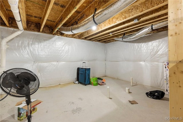 7007 Batten Ct, Chesterfield, VA 23234 - view of unfinished below grade area