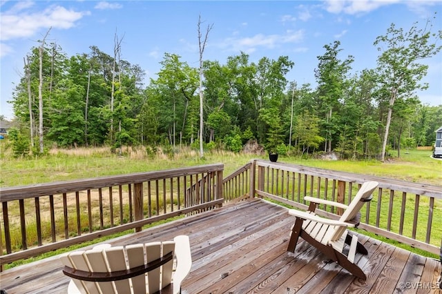 7007 Batten Ct, Chesterfield, VA 23234 - view of wooden deck