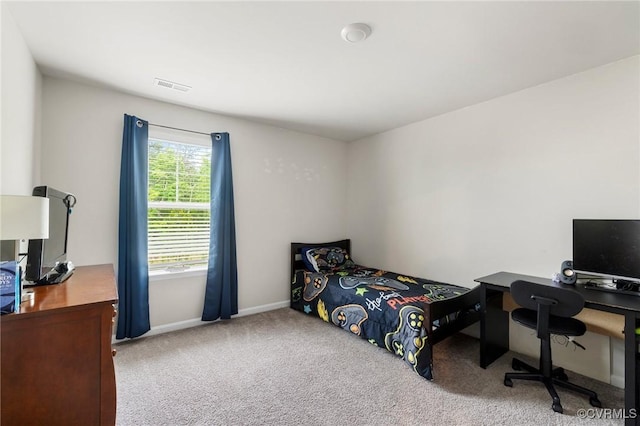7007 Batten Ct, Chesterfield, VA 23234 - bedroom with carpet floors, an office area, and baseboards