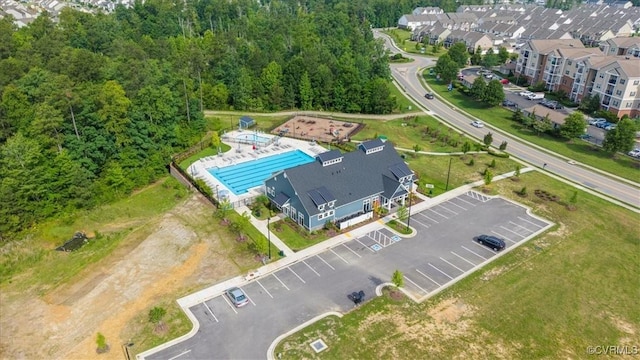 7007 Batten Ct, Chesterfield, VA 23234 - bird's eye view of a pool area
