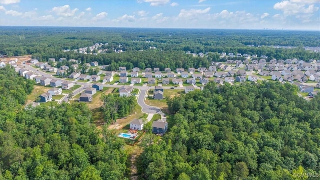 7007 Batten Ct, Chesterfield, VA 23234 - view of property location with a heavily wooded area and nearby suburban area