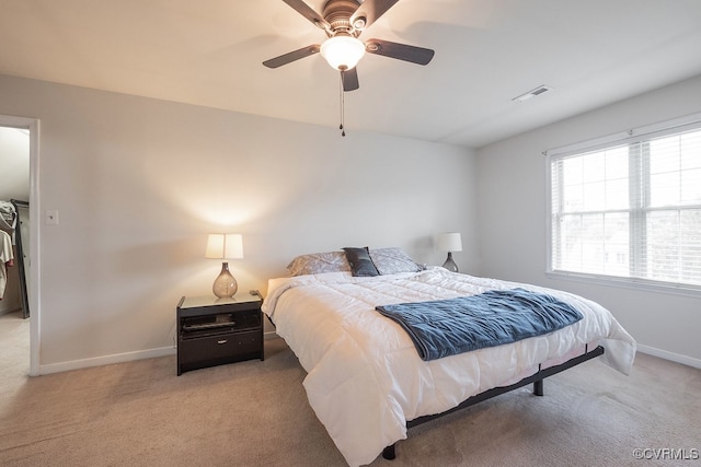 7418 Whirlaway Dr, Midlothian, VA 23112 - carpeted bedroom featuring baseboards and ceiling fan