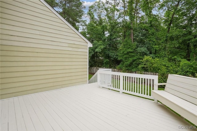 2545 Retrievers Ridge Rd, Henrico, VA 23233 - view of deck