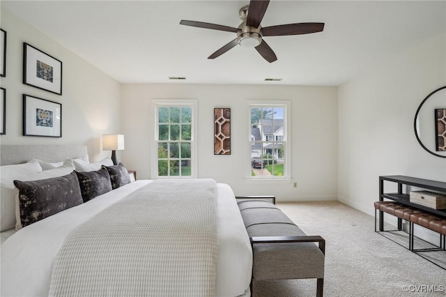 2545 Retrievers Ridge Rd, Henrico, VA 23233 - carpeted bedroom featuring baseboards and ceiling fan