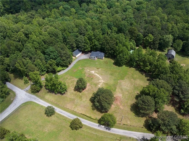 2480 Lees Neck Farm Rd, Saluda, VA 23149 - drone / aerial view of a forest