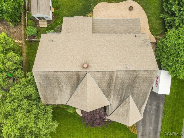 view of subject property