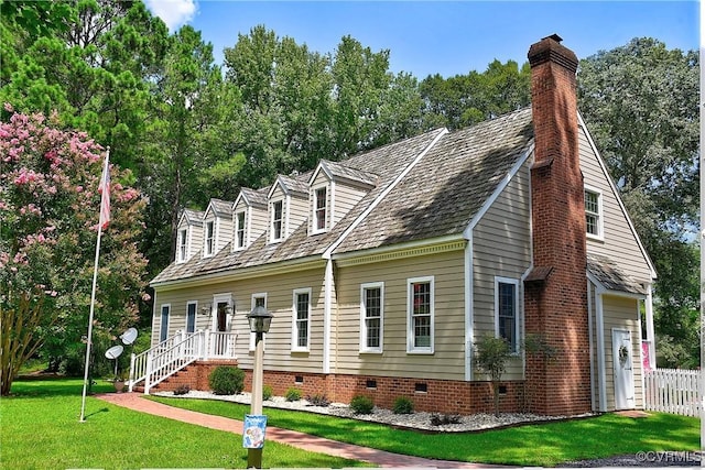 29507 Monroe Rd, Franklin, VA 23851 - new england style home with crawl space