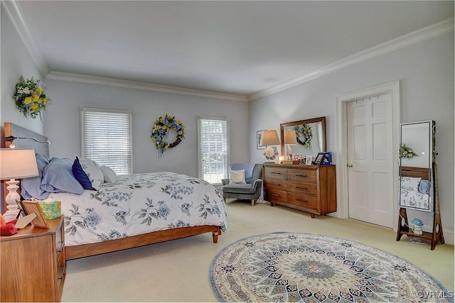 29507 Monroe Rd Unit 1, Franklin, VA 23851 - carpeted bedroom featuring crown molding