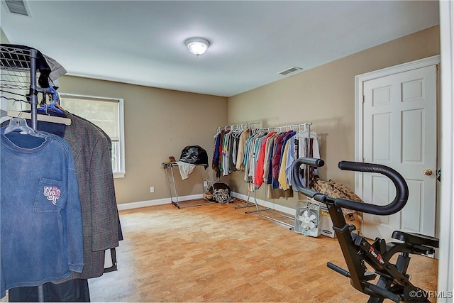 29507 Monroe Rd Unit 1, Franklin, VA 23851 - walk in closet with wood finished floors