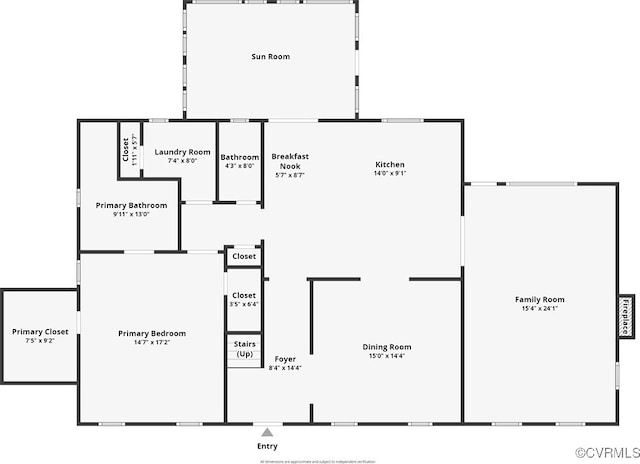 29507 Monroe Rd Unit 1, Franklin, VA 23851 - floor plan / room layout