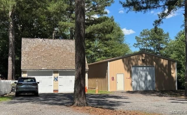 29507 Monroe Rd, Franklin, VA 23851 - view of outdoor structure featuring driveway