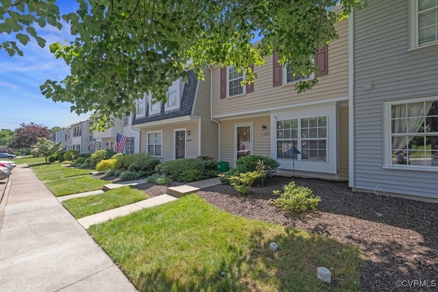 11693 Timberly Waye, Richmond, VA 23238 - townhome / multi-family property with a front lawn