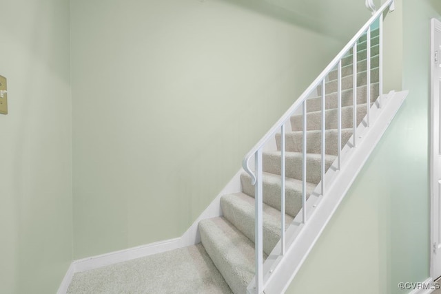 11693 Timberly Waye, Richmond, VA 23238 - stairway with carpet flooring and baseboards