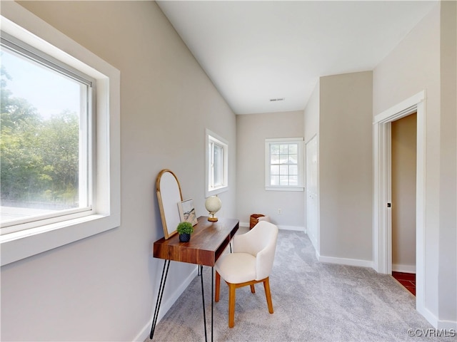 56 Mancha Ave, Claremont, VA 23899 - office with light carpet and baseboards