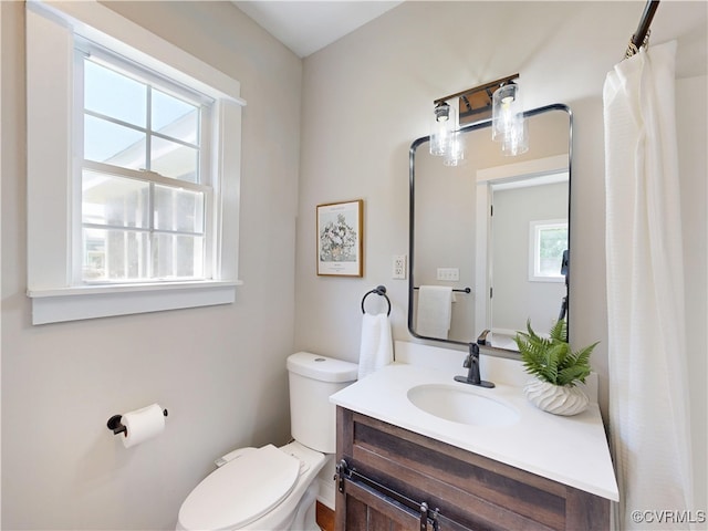 56 Mancha Ave, Claremont, VA 23899 - full bathroom with toilet and vanity