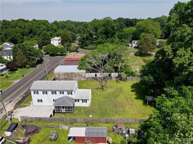 56 Mancha Ave, Claremont, VA 23899 - aerial view