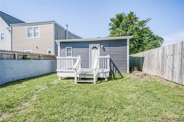 208 E 18th St, Richmond, VA 23224 - back of house with a deck