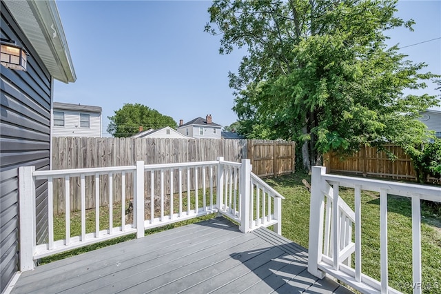 208 E 18th St, Richmond, VA 23224 - view of wooden deck