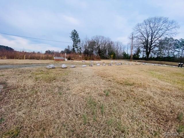 5939 Dry Bread Rd, Emporia, VA 23847 - view of yard with a view of countryside