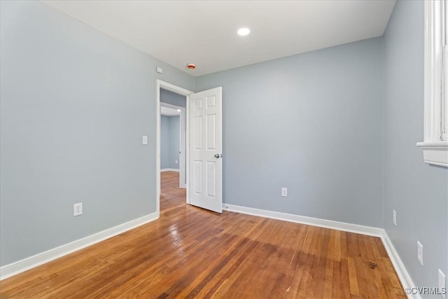 2519 Deerfield Dr, Petersburg, VA 23805 - unfurnished room with wood finished floors and baseboards