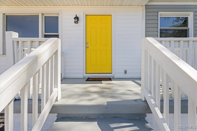 2519 Deerfield Dr, Petersburg, VA 23805 - property entrance featuring covered porch