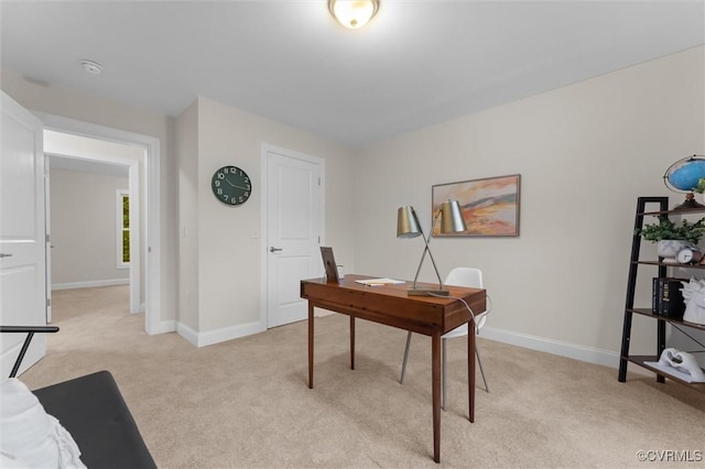 5239 Old Buckingham Rd, Powhatan, VA 23139 - office featuring light carpet and baseboards