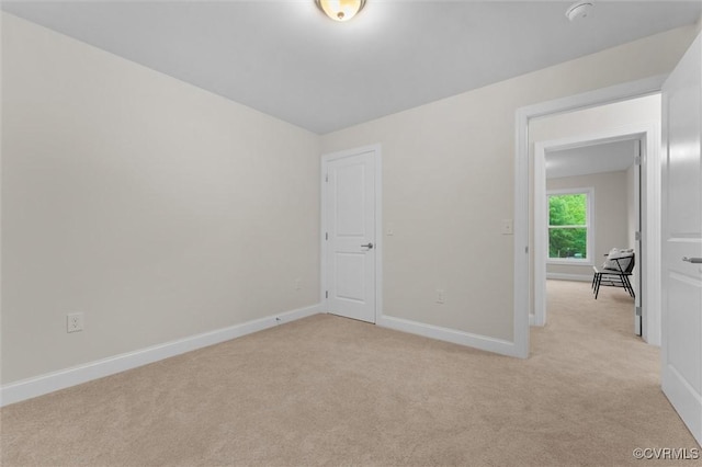 5239 Old Buckingham Rd, Powhatan, VA 23139 - spare room with light colored carpet, baseboards, and a smoke detector