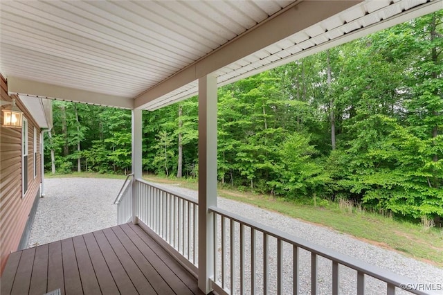 5239 Old Buckingham Rd, Powhatan, VA 23139 - view of deck