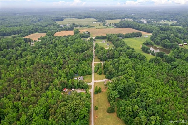 5239 Old Buckingham Rd, Powhatan, VA 23139 - aerial view of a heavily wooded area