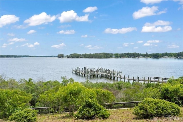 1665 Wilton Creek Rd, Hartfield, VA 23071 - dock area featuring a water view